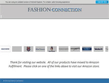 Tablet Screenshot of fashionconnection.com